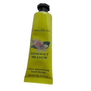 Crabtree & Evelyn Somerset Meadow Ultra Moisturizing Hand Therapy 0.9oz 25g NEW